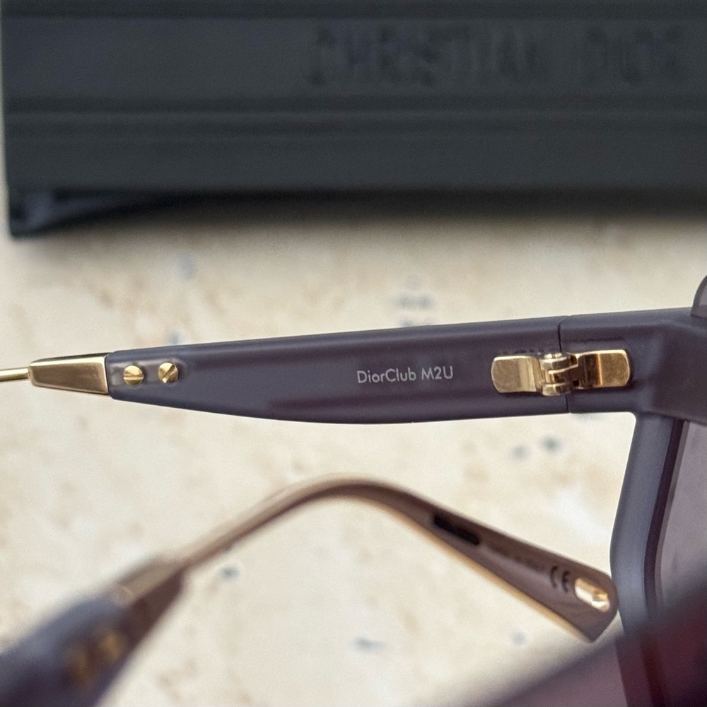 New! Dior Club M2U 31B8 Sunglasses, Monogram Lenses, Authentic! - Picture 14 of 16